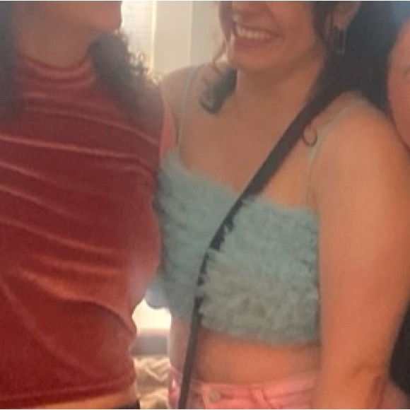 Dyspnea Riff Raff Top in Blue - Picture 3 of 6